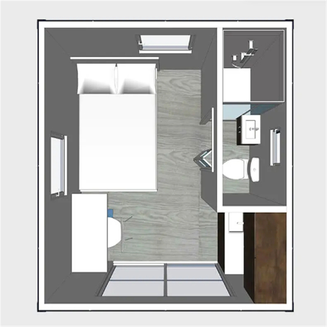 裝配式輕型模塊化鋼結構移動別墅房屋建築