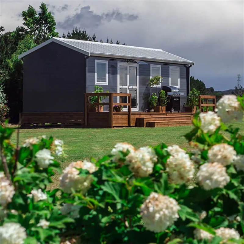 小型豪華預製小屋建築模塊化鋼結構活動房屋