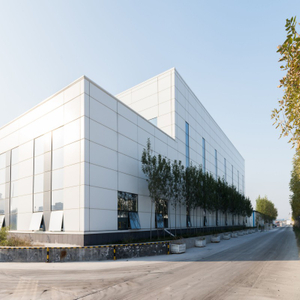 金屬鋼框架H光束柱車間車間倉庫大樓 