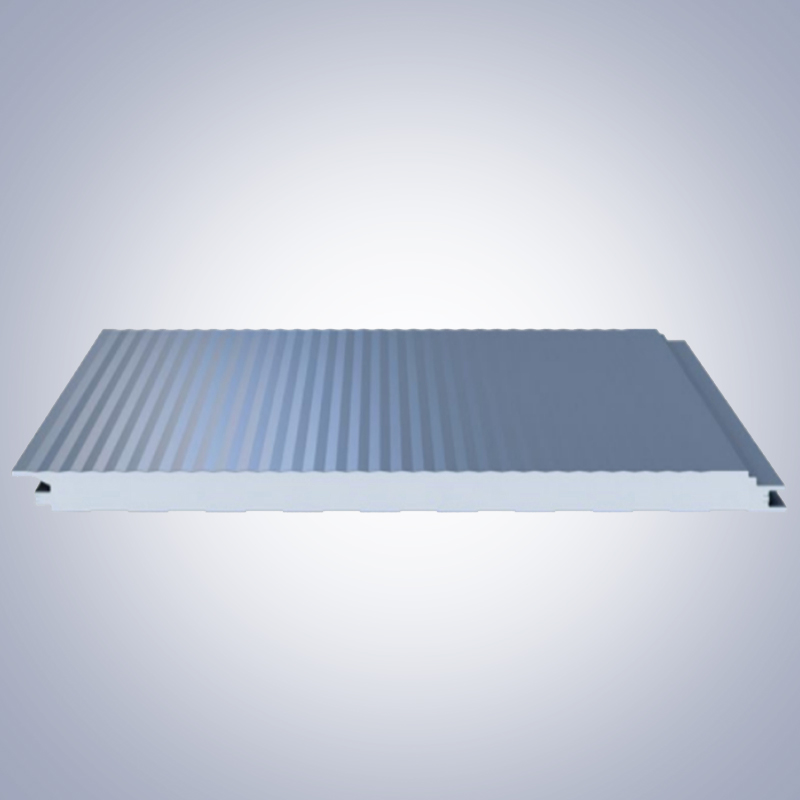 鋼結構建築用隱藏式螺桿隔熱PIR PU聚氨酯牆體夾芯板