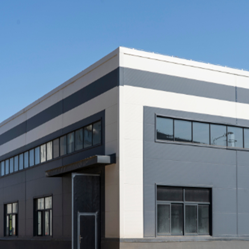 高層鋼結構工業金屬棚屋