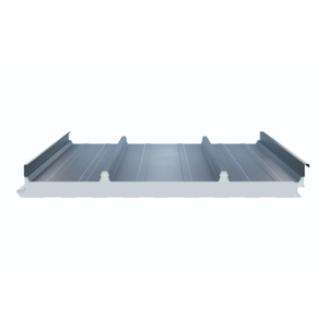 高密度隔热站立接缝屋顶PU聚氨酯屋顶三明治面板