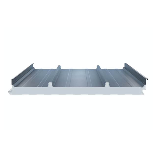 高密度保溫立縫屋面 PU 聚氨酯屋頂夾芯板