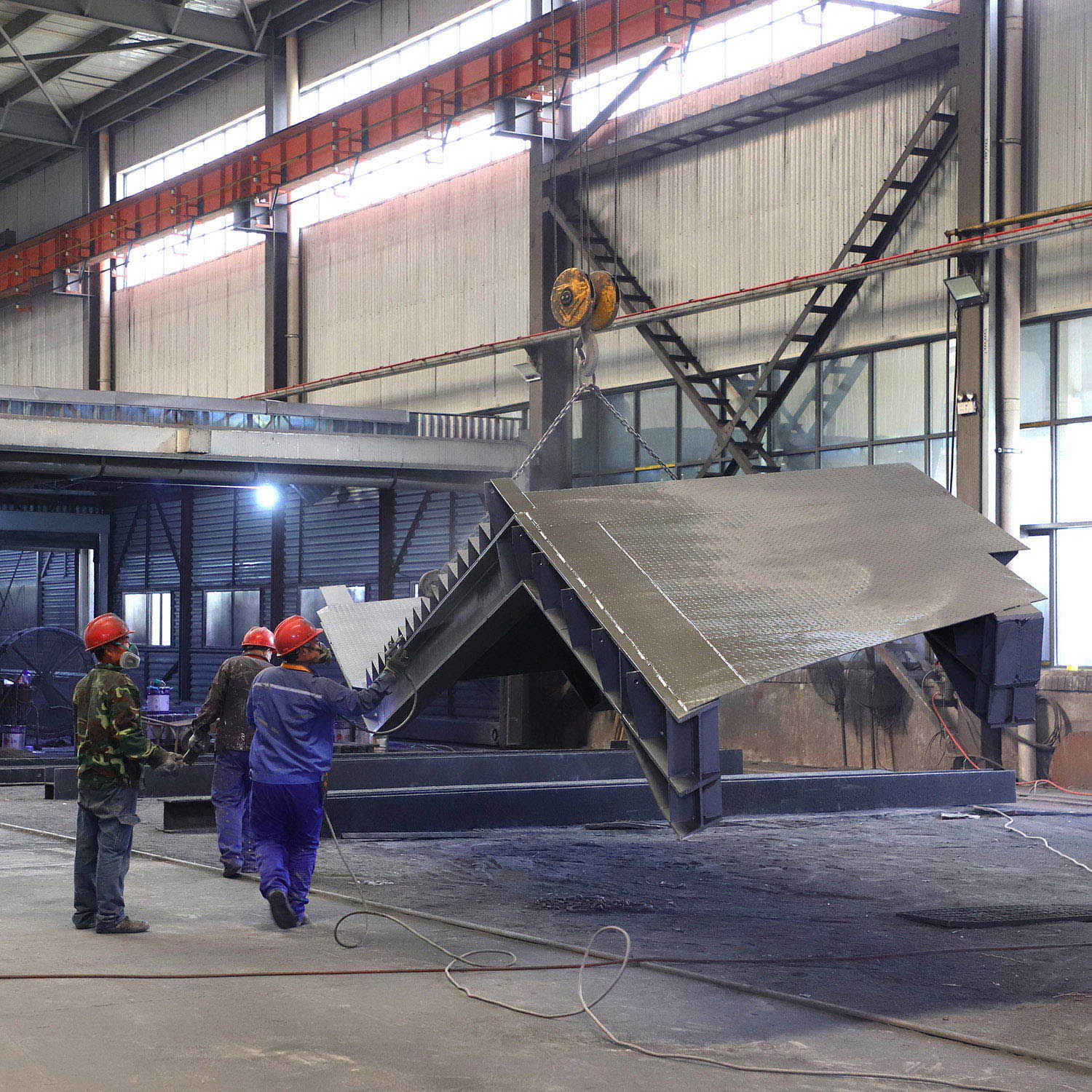 輕鋼Q235 Q355 h樑柱結構倉庫車間機庫 